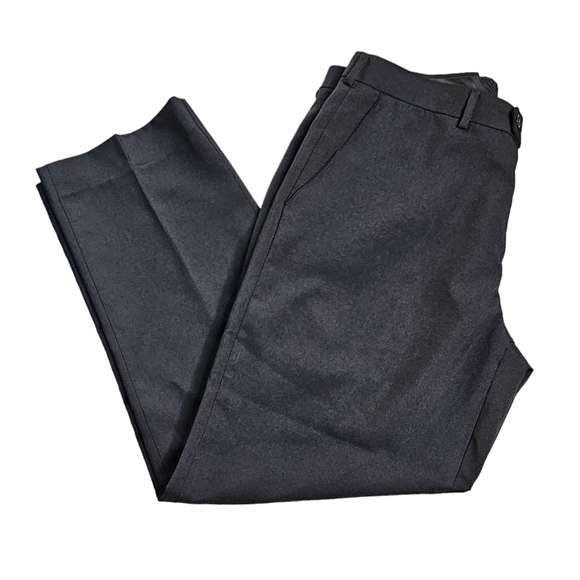 Bonelli men's black slacks pants size 38 short - Picture 1 of 6